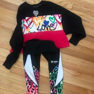 Justice sport matching suit